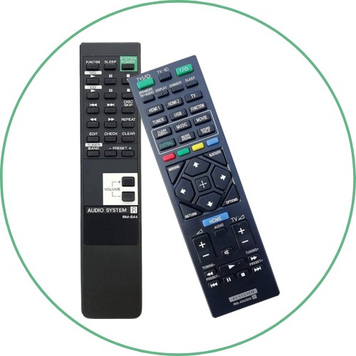 Audio & Video Remote Controls