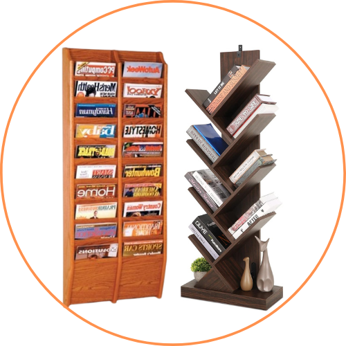 Bookshelves & Magazine Racks 