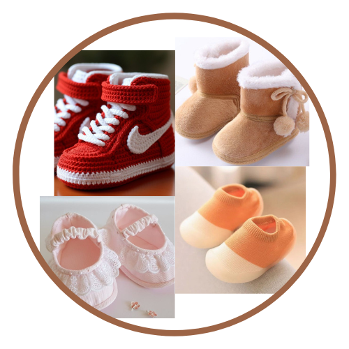First walking shoes