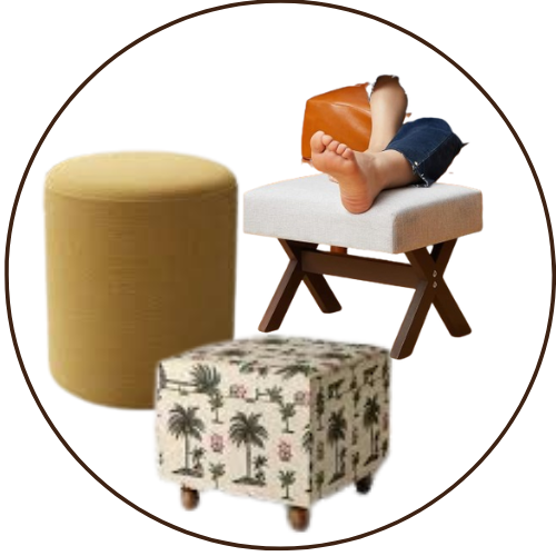 Footstools, Pouffes & Ottomans