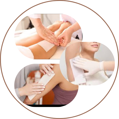 Full Arms, Underarms, Full legs waxing