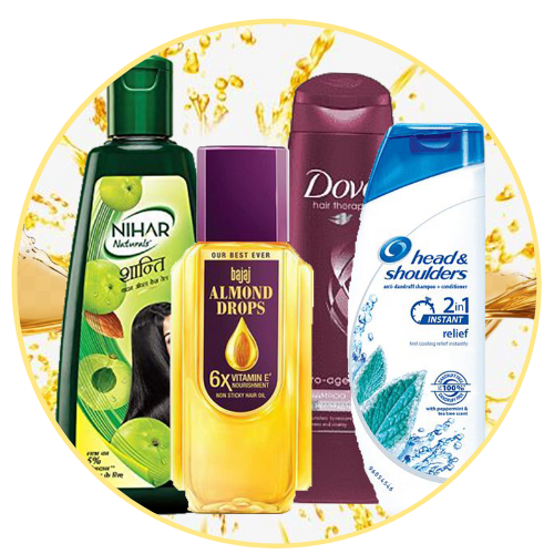 Hair oil & Shampoo
