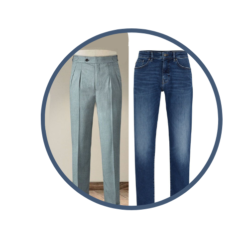Jeans, trousers & more