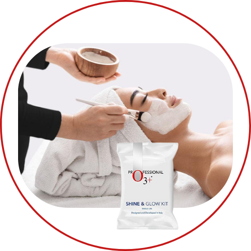 O3+ shine glow facial