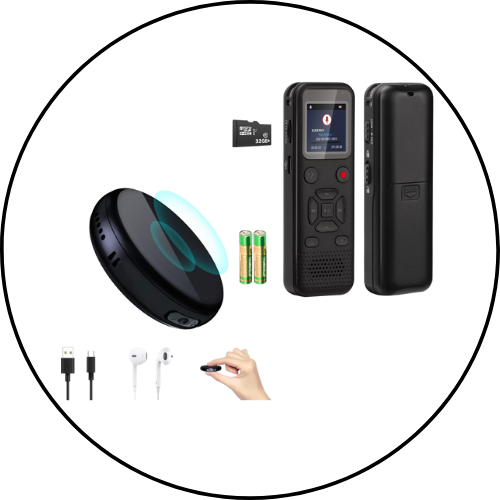Portable recording devices