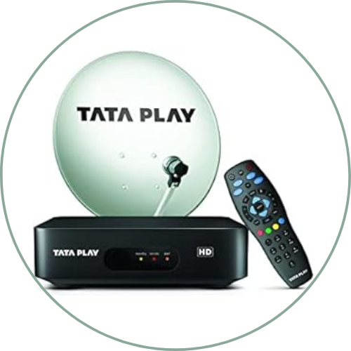 Satellite TV dish equipment