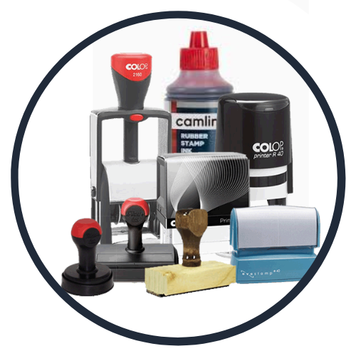 Stamps supplies
