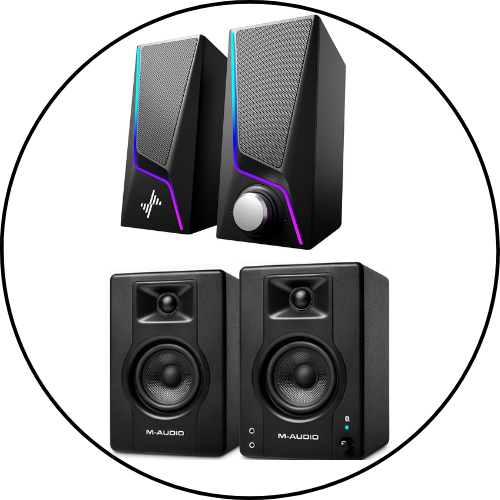 Studio monitors & Speakers