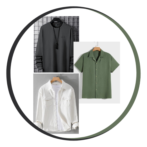T-shirts, shirts & more