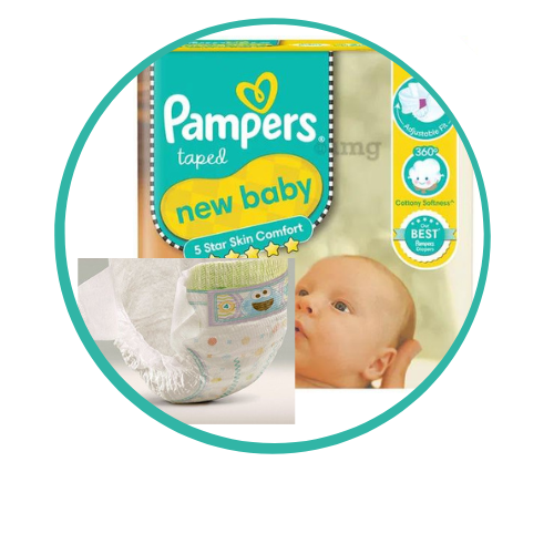 Taped diapers